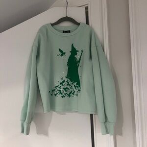 Wicked Elphaba sweatshirt, girls size large never worn